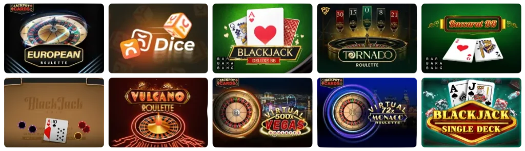 Jeux de table